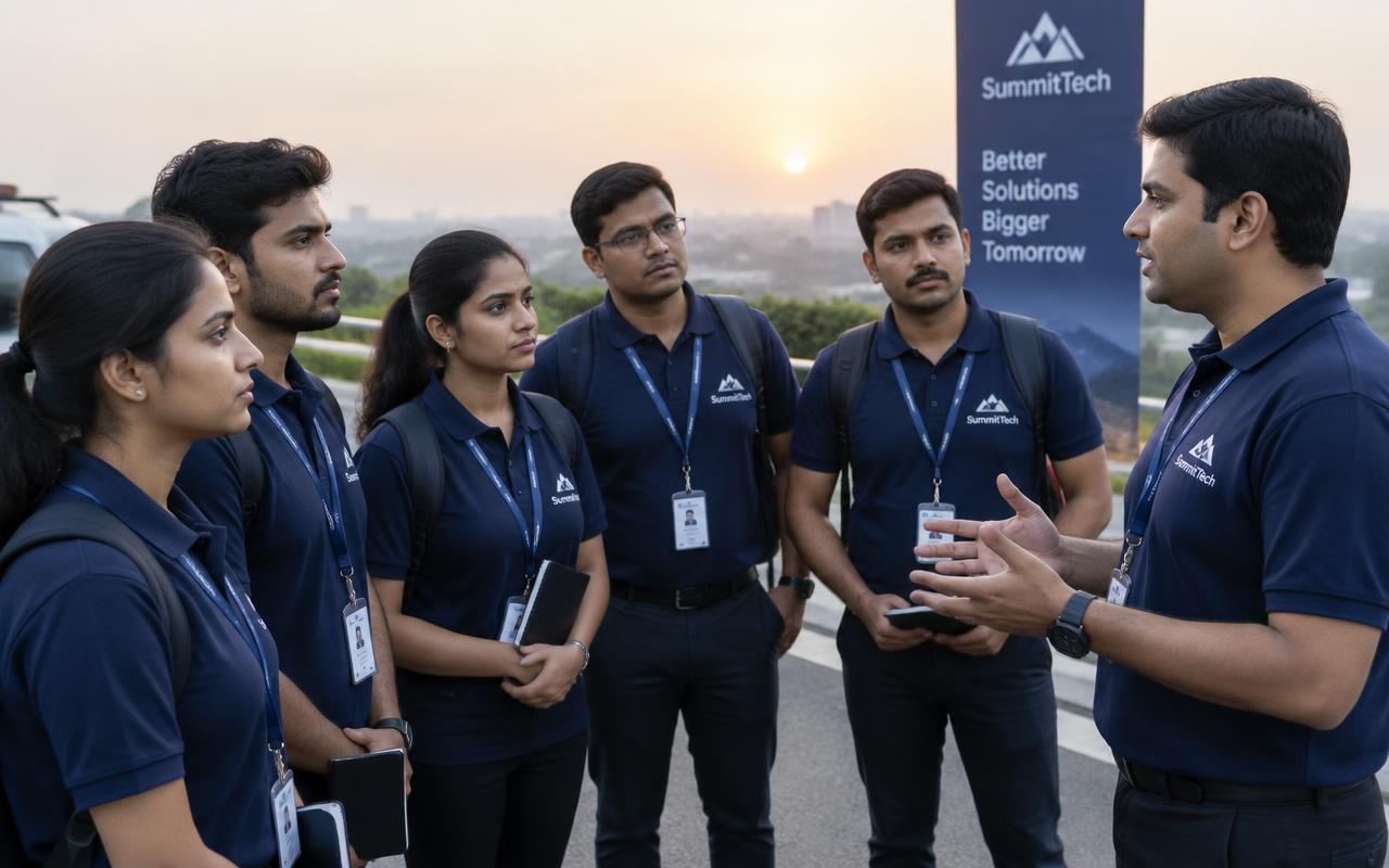 Field team briefing