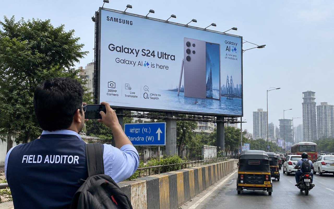 Outdoor Hoarding & Billboard Audits fieldwork