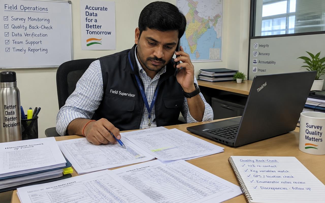 Survey Quality Back-Checks fieldwork