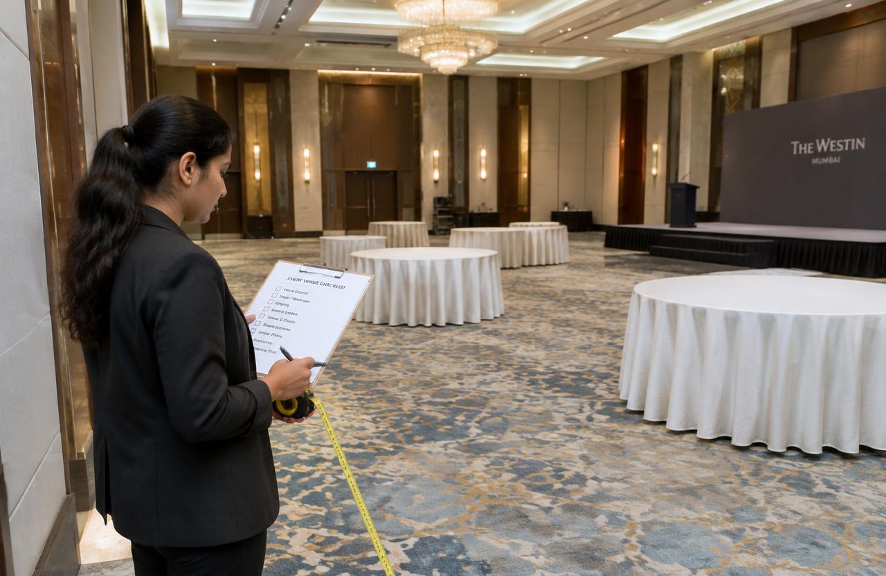 Venue Inspection & Coordination fieldwork